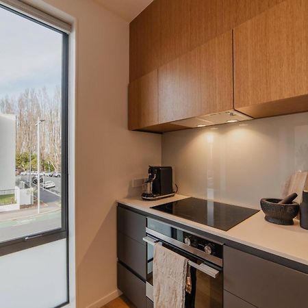 Villa Chic And Contemporary Living At Cambridge Terrace Christchurch Exterior foto
