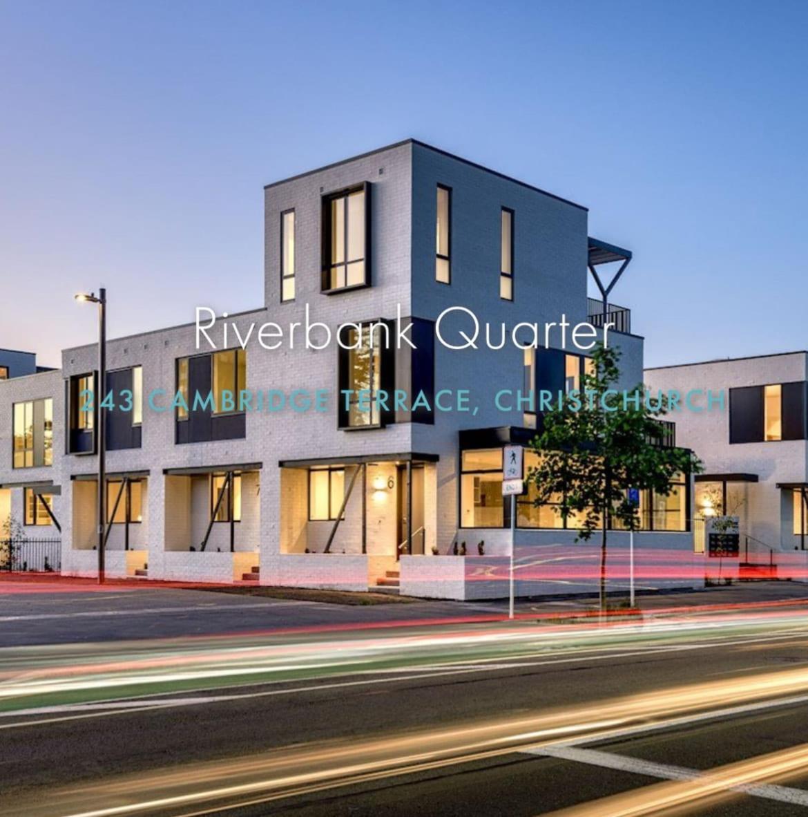 Villa Chic And Contemporary Living At Cambridge Terrace Christchurch Exterior foto