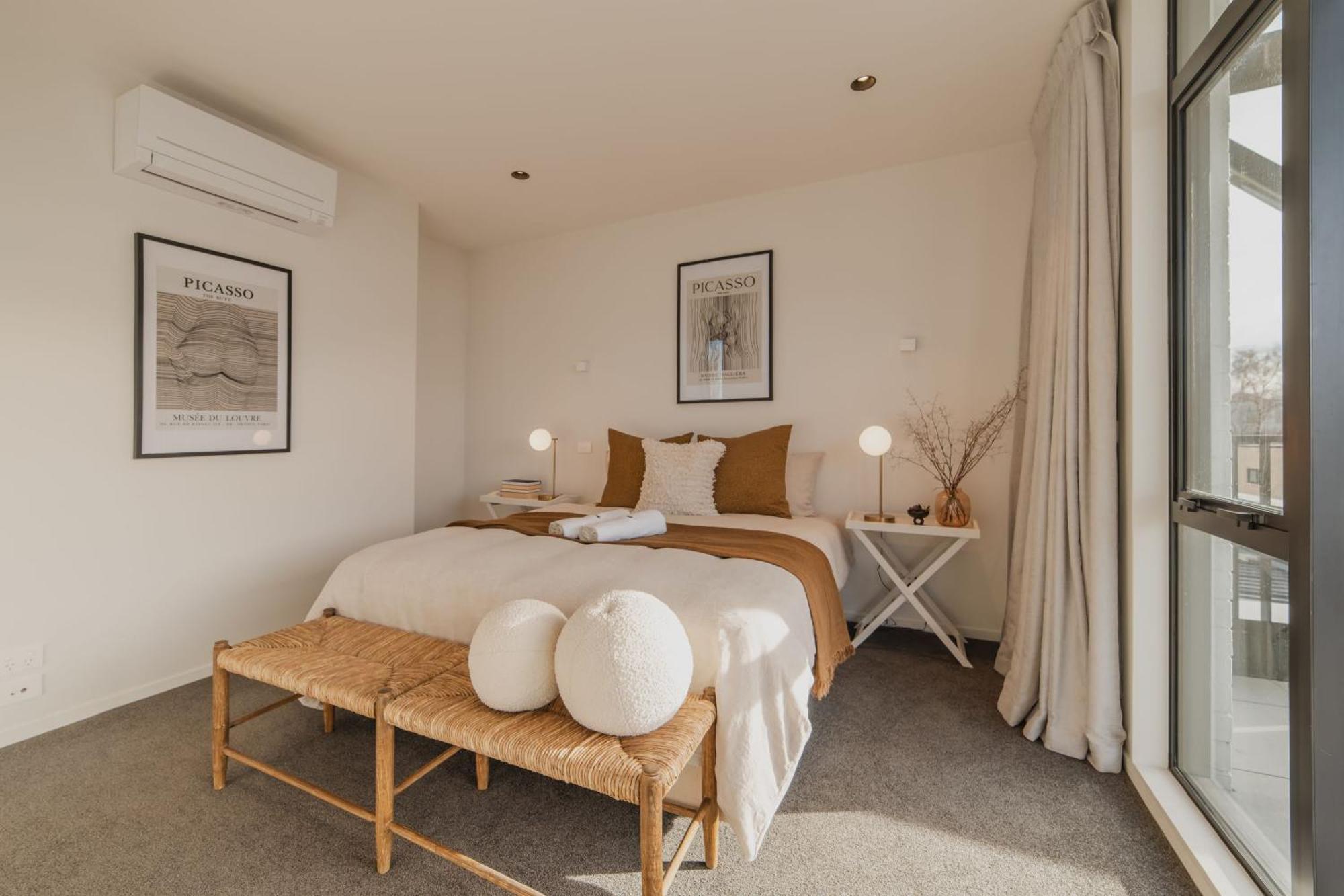 Villa Chic And Contemporary Living At Cambridge Terrace Christchurch Exterior foto